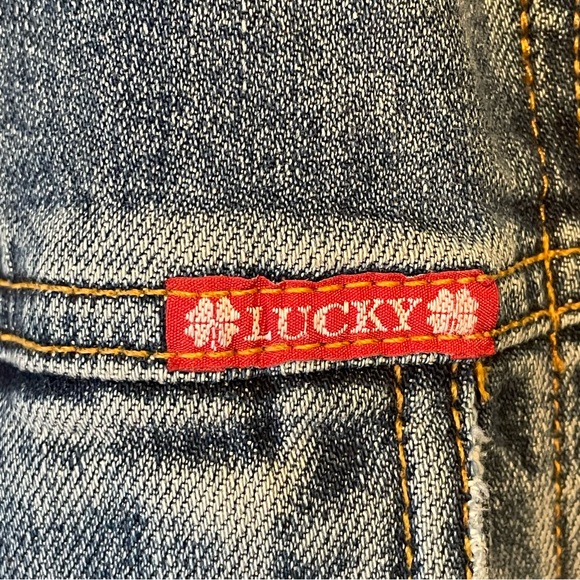 Lucky Brand Totally Lucky Boyfriend Trucker Jacket size large - Picture 4 of 15